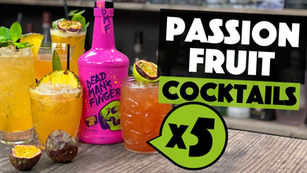 5 EASY Dead Mans Fingers PASSION FRUIT Rum Cocktails