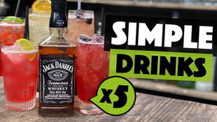 5 EASY Jack Daniels Cocktails | recreating Country Cocktails