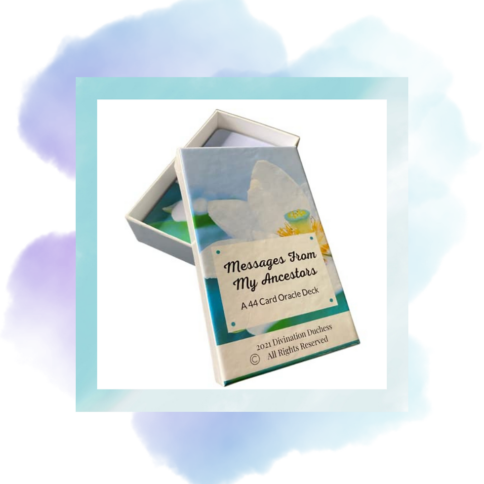 Ancestor Messages, Oracle Deck by Divination Duchess