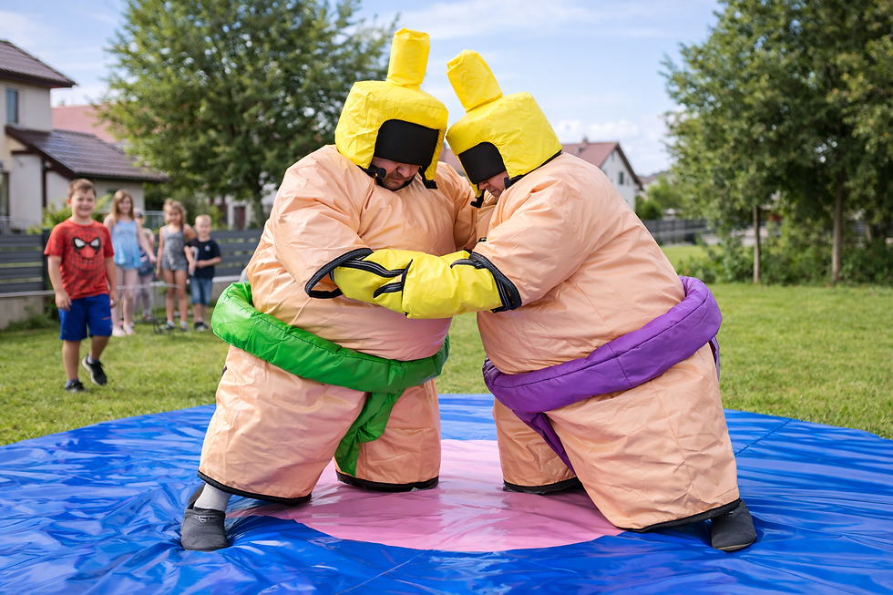 dmuchane sumo dla dzieci i dorosłych Rzeszów