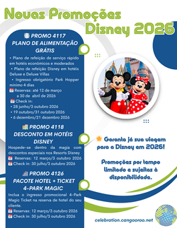 Novas Promoçoes Disney