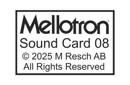 Sound Card 08 | Mellotron Factory