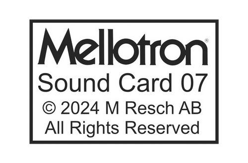 Sound Card 07 | Mellotron Factory