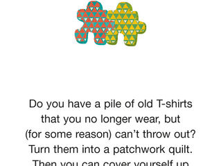Old T-shirts?