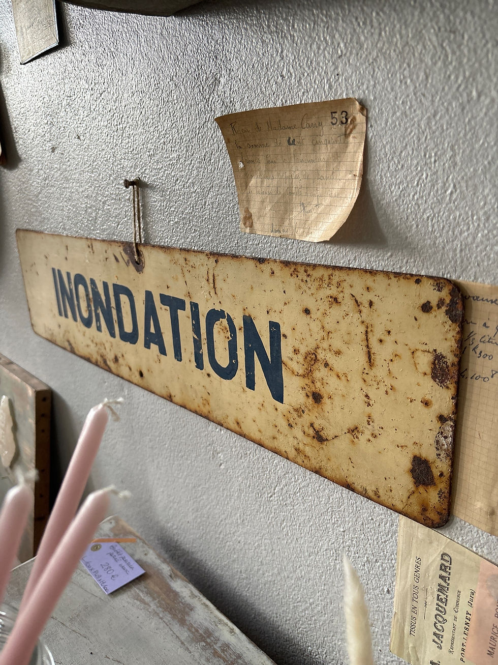 Miniature : Plaque « inondation »