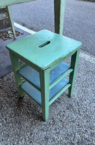 Tabouret d’atelier mint