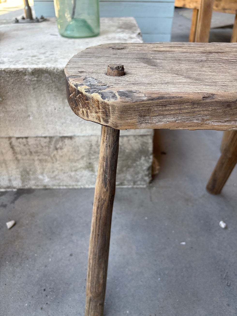 Miniature : Tabouret de traite 