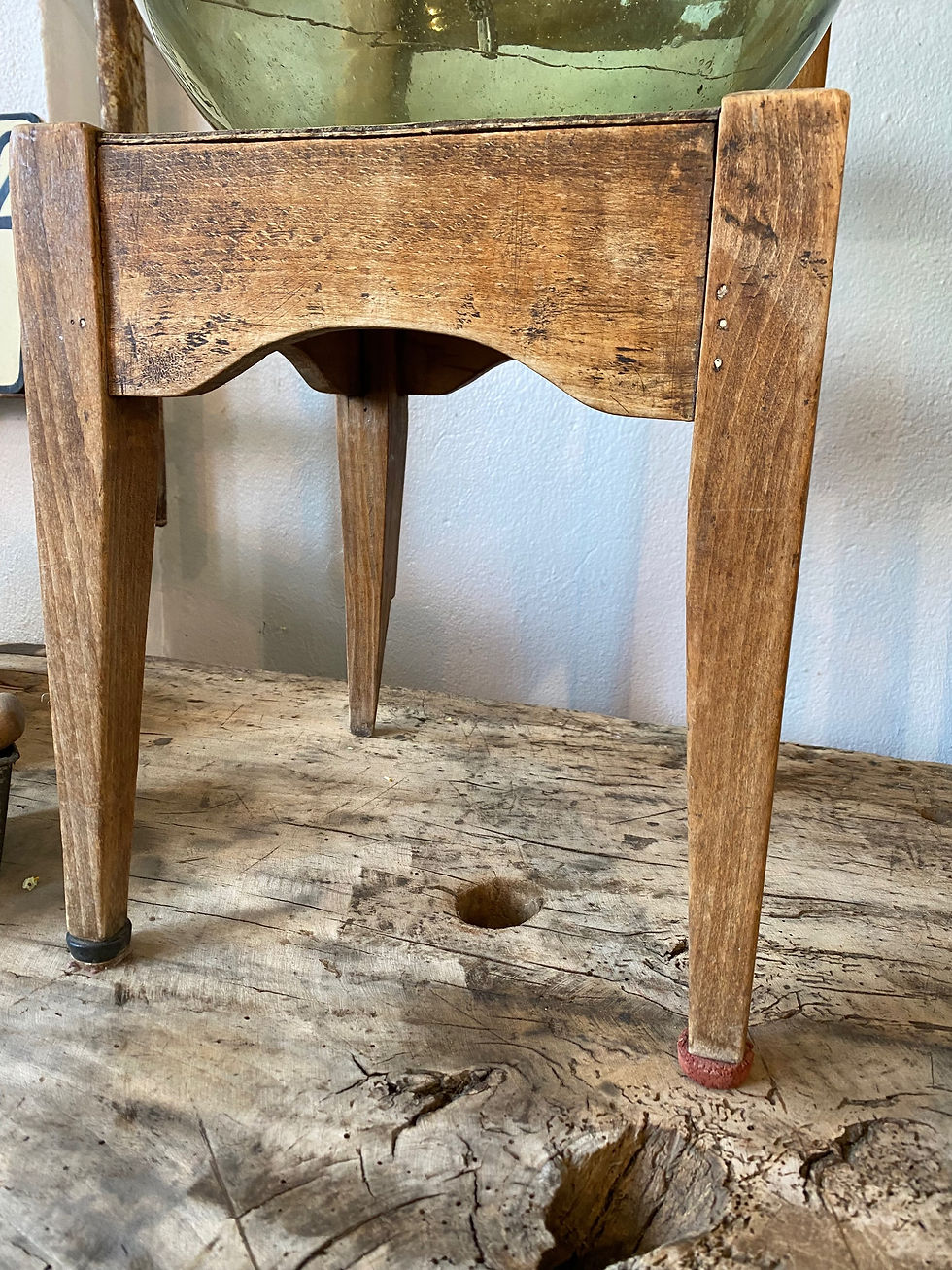 Miniature : Petite chaise en chêne 