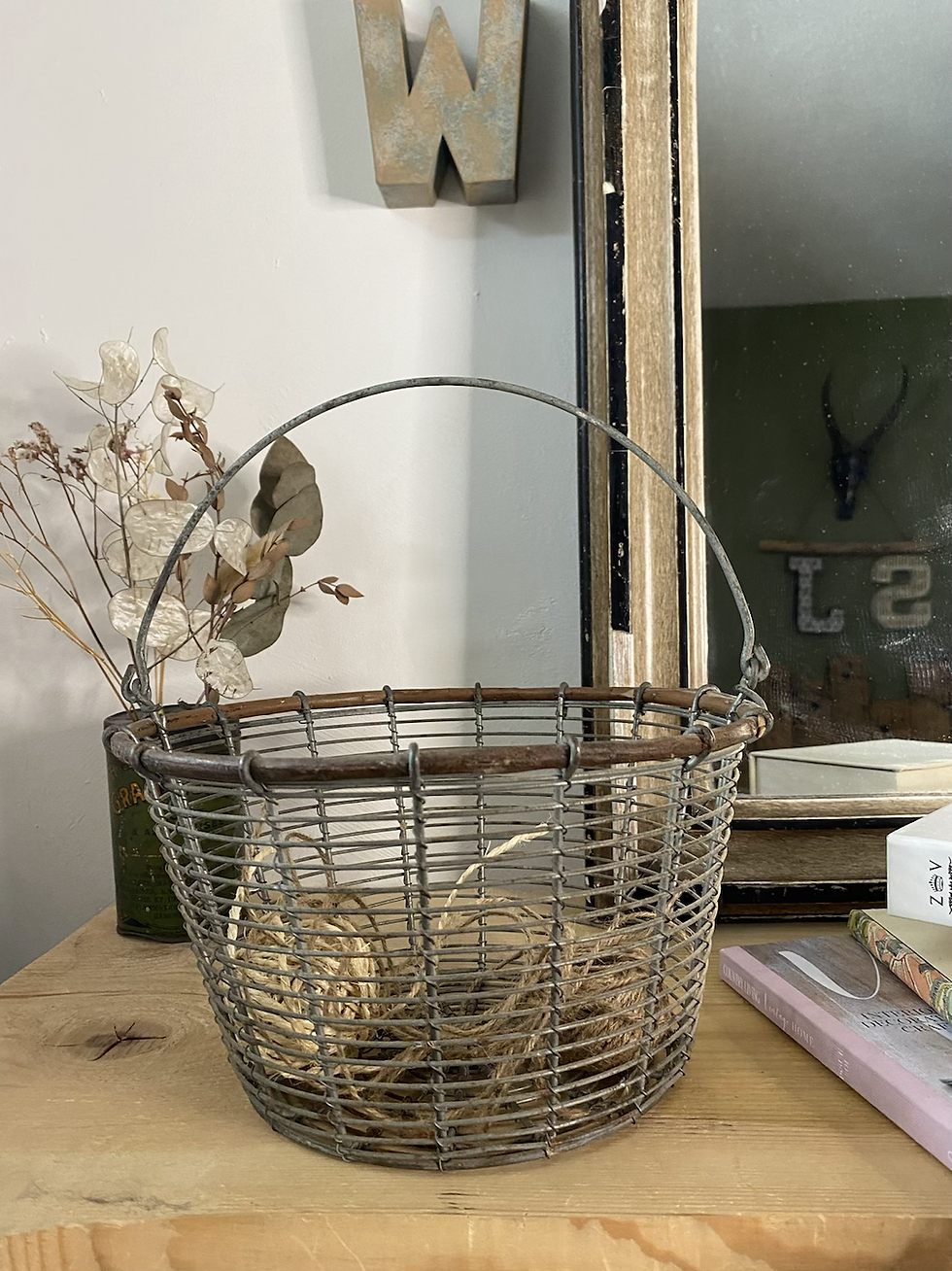 Miniature : Panier en métal 