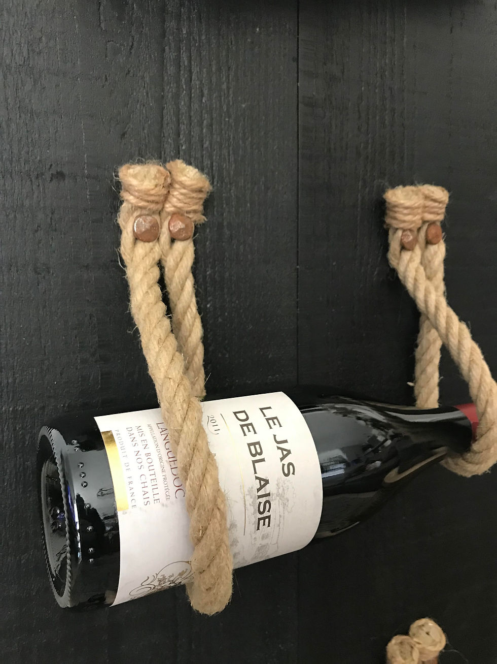 Miniature : Porte bouteilles à cordes