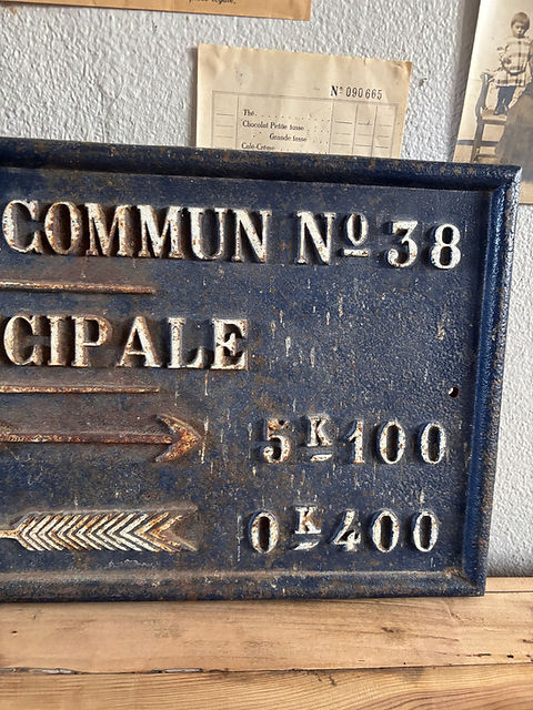 ANCIENNE PLAQUE ÉMAILLÉE de rue EUR 15,00 - FR ANCIENNE PLAQUE ÉMAILLÉE de rue EUR 15,00 - FR