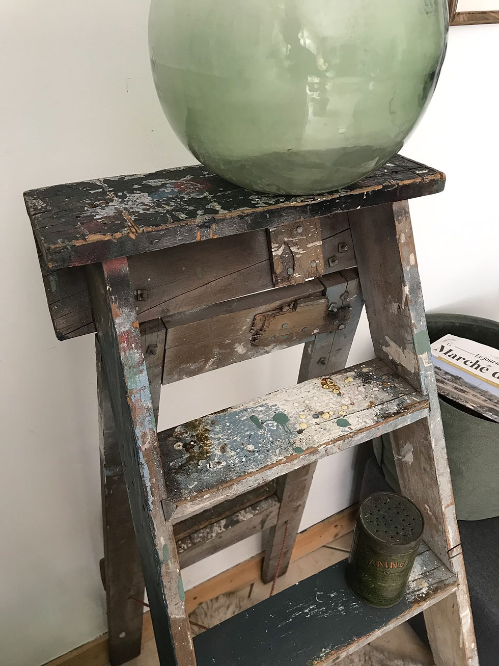 Miniature : Escabeau de peintre 