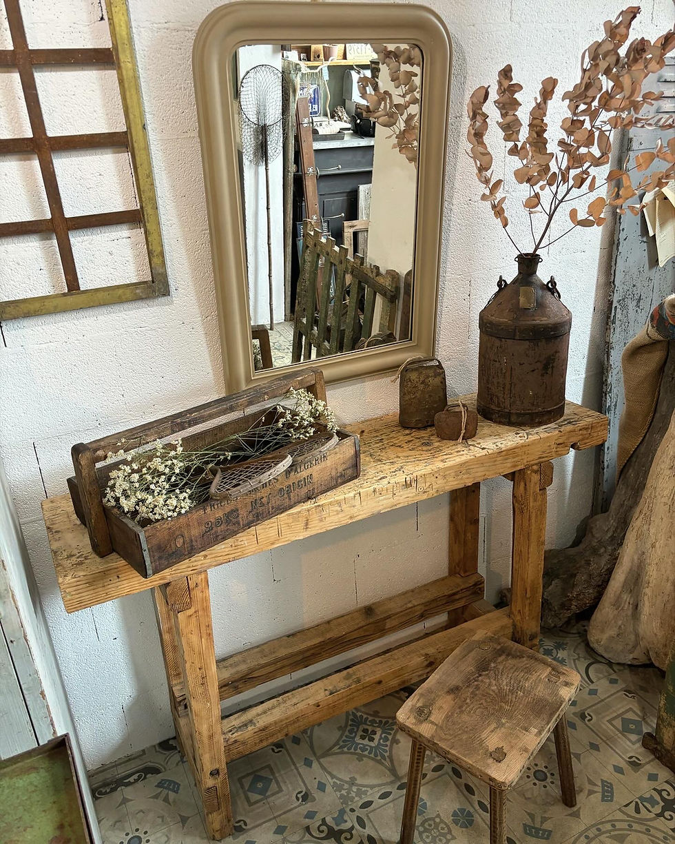 Miniature : Établi console 