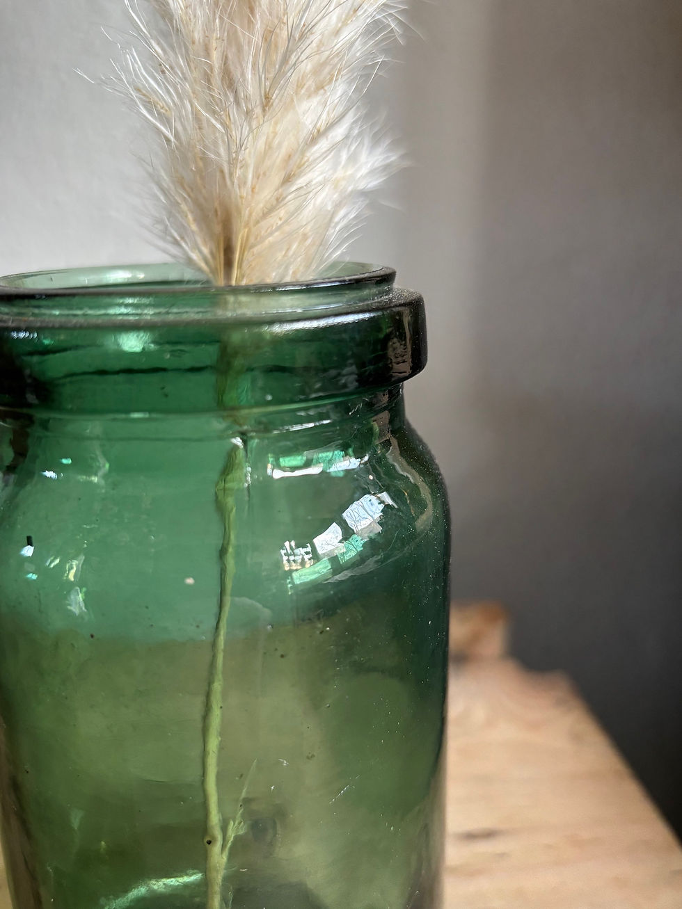 Miniature : Pot en verre 