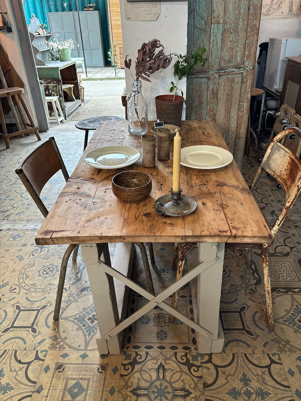 Miniature : Établi - Table 