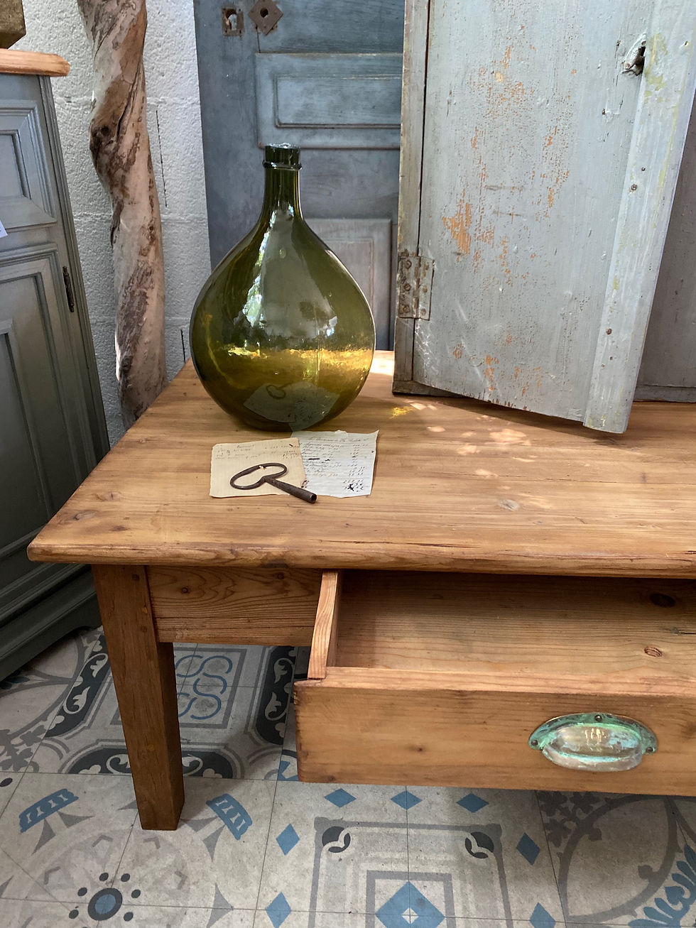 Miniature : Table basse en sapin