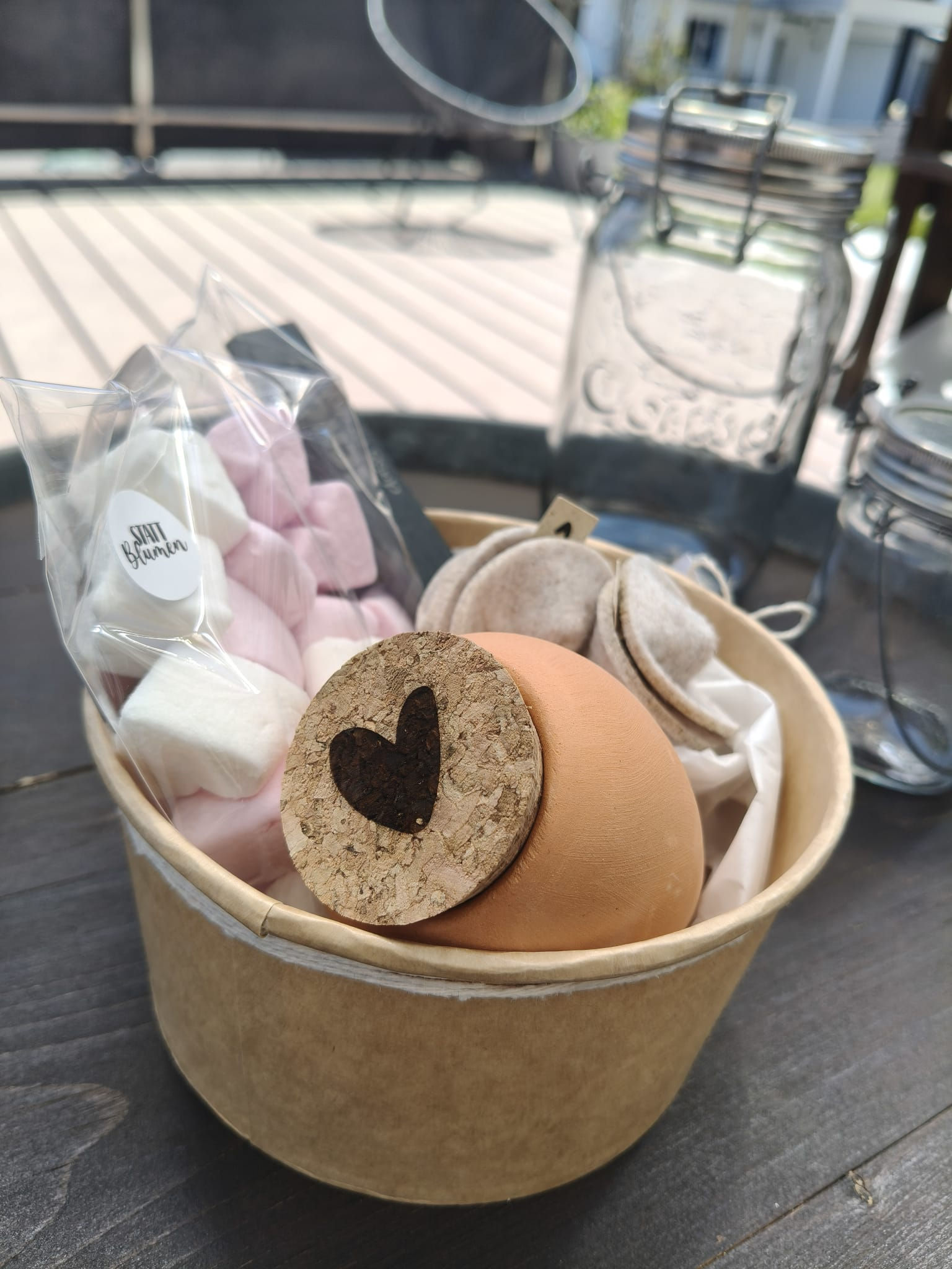 Muttertag Geschenkkorb - statt Blumen