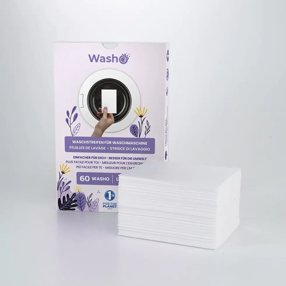 Washo-Waschstreifen Lavendel - 60 Stück