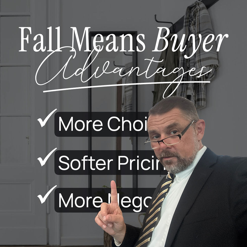 More Homes...Lower Asking Prices...Motivated Sellers and Pumpkin Spice?