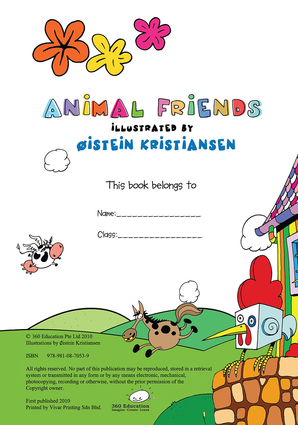 Thumbnail: Animal Friends - Illustrated by Øistein Kristiansen