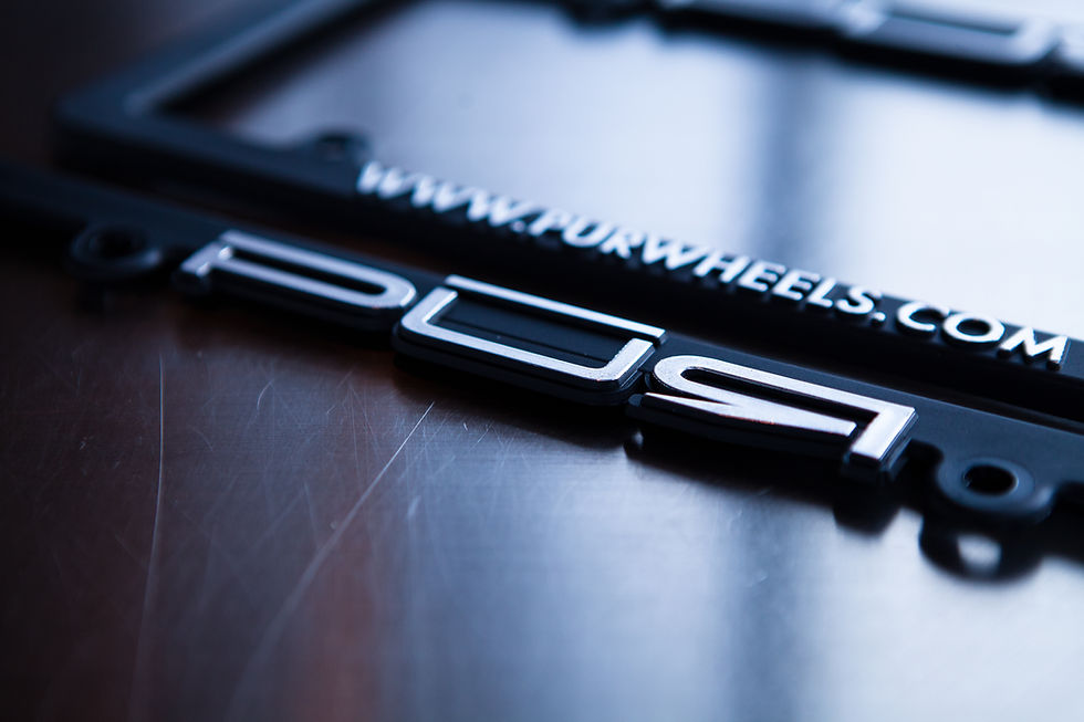 Thumbnail: PUR LICENSE PLATE FRAMES