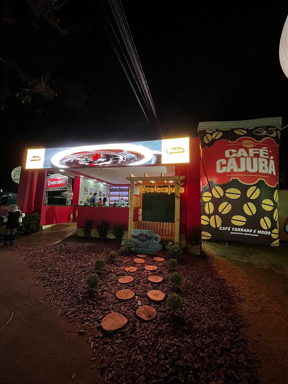 Estande do Café Cajubá no Camaru 2024