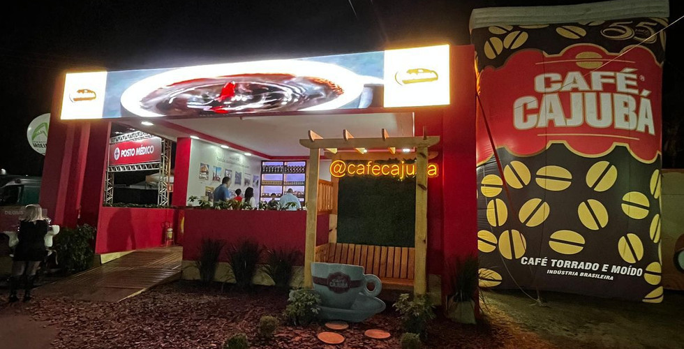 Estande do Café Cajubá no Camaru 2024