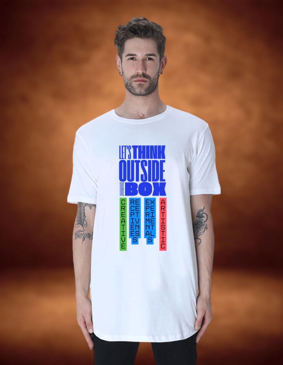 Longline Curved T-shirt