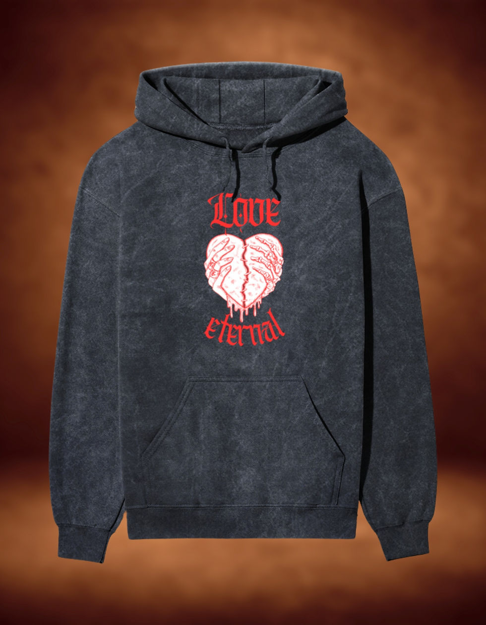 Unisex Acid Wash Hoodie