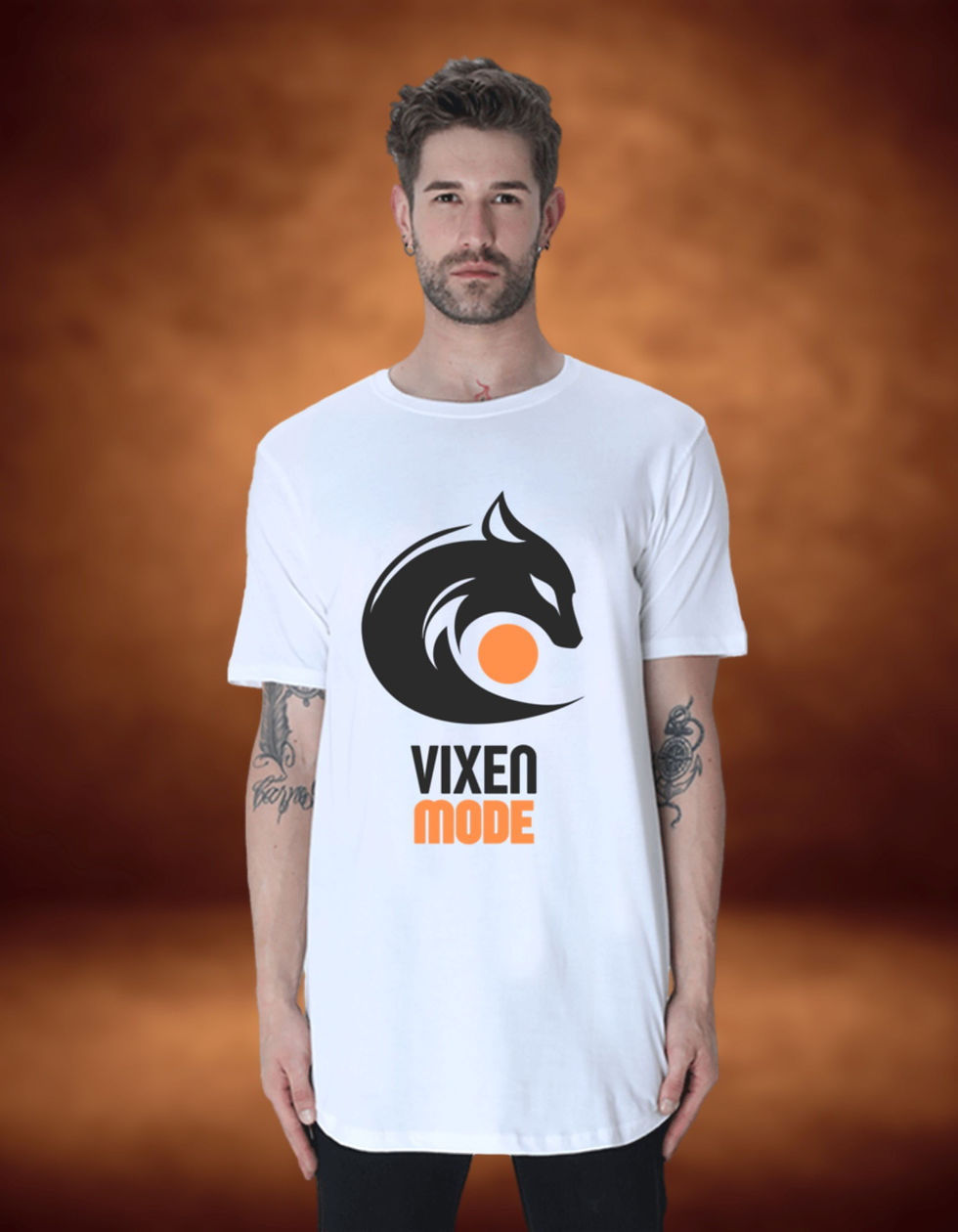 Longline Curved T-shirt