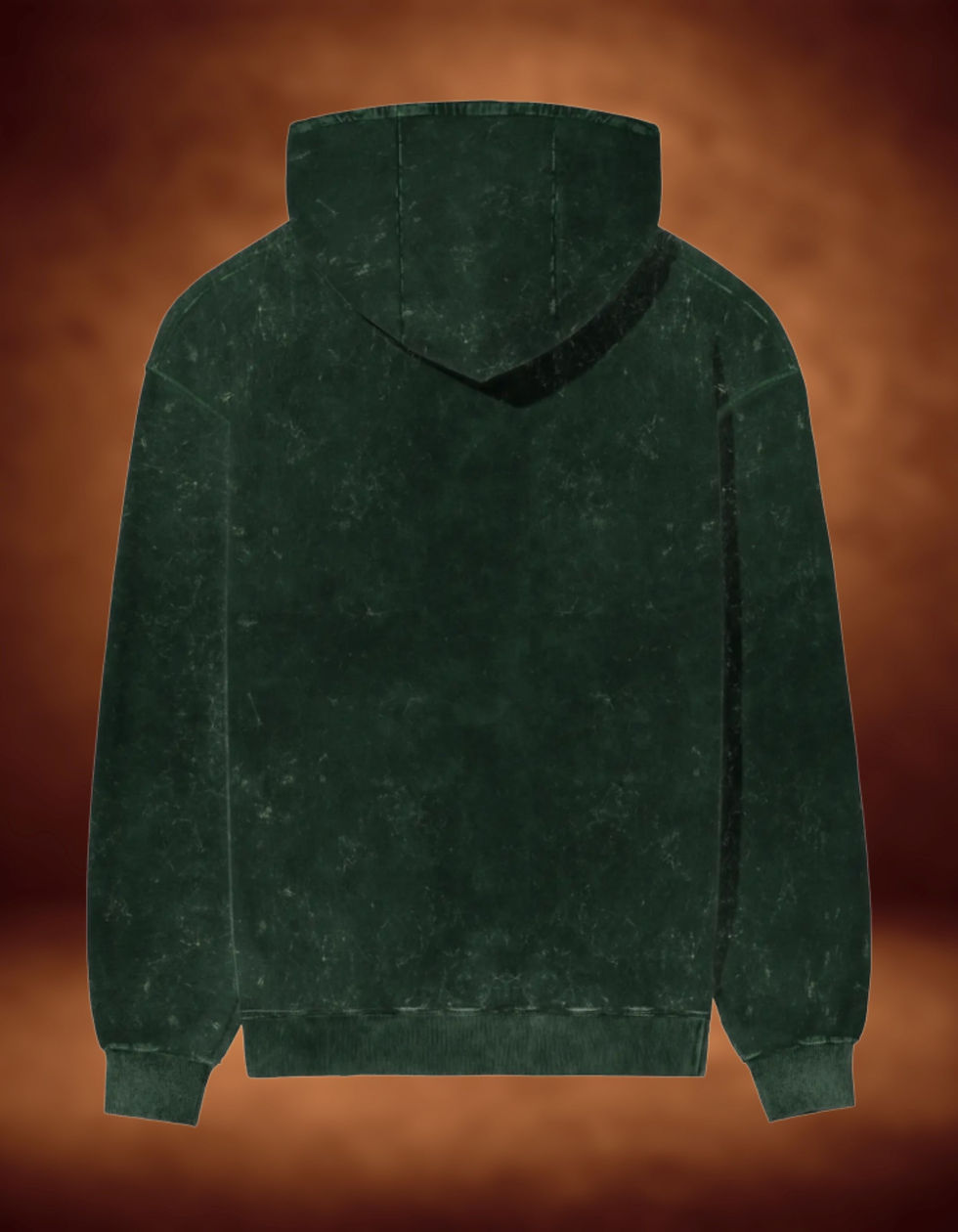 Unisex Acid Wash Hoodie back