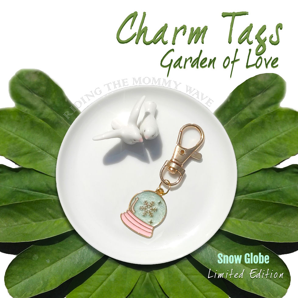 Thumbnail: Charm Tags - Garden of Love Collection