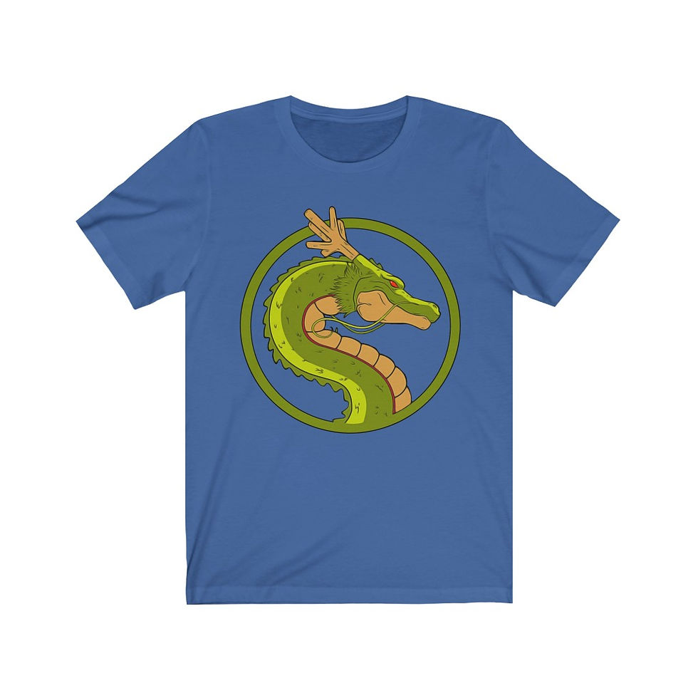 Thumbnail: Drangonball  z Mortal kombat mash-up shirt