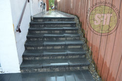 Custom Interlock Steps Malton