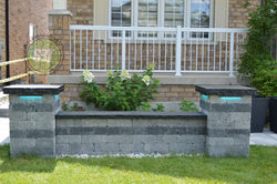 Wall With Pillars Brampton