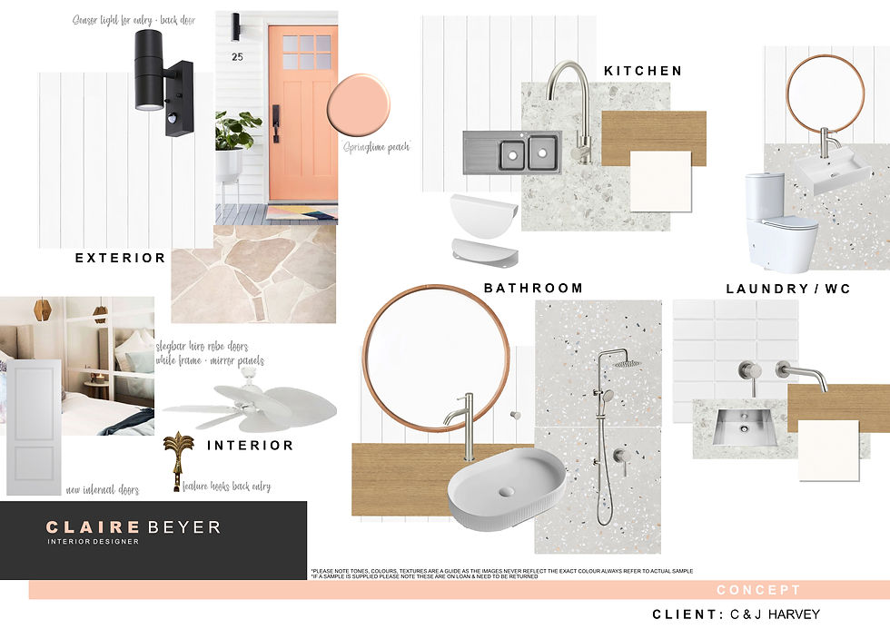 FINISHES CONCEPT - harvey - BATHROOM