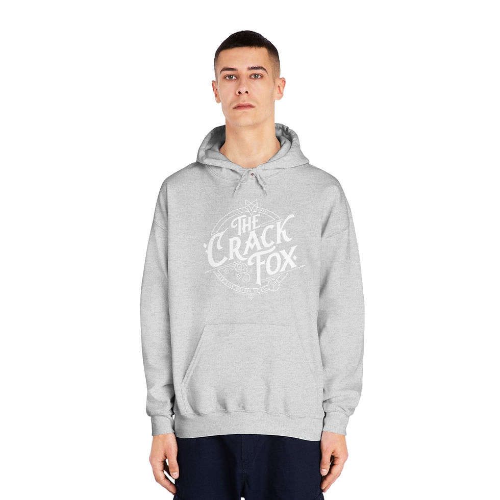 Thumbnail: The Crack Fox Unisex DryBlend® Hooded Sweatshirt