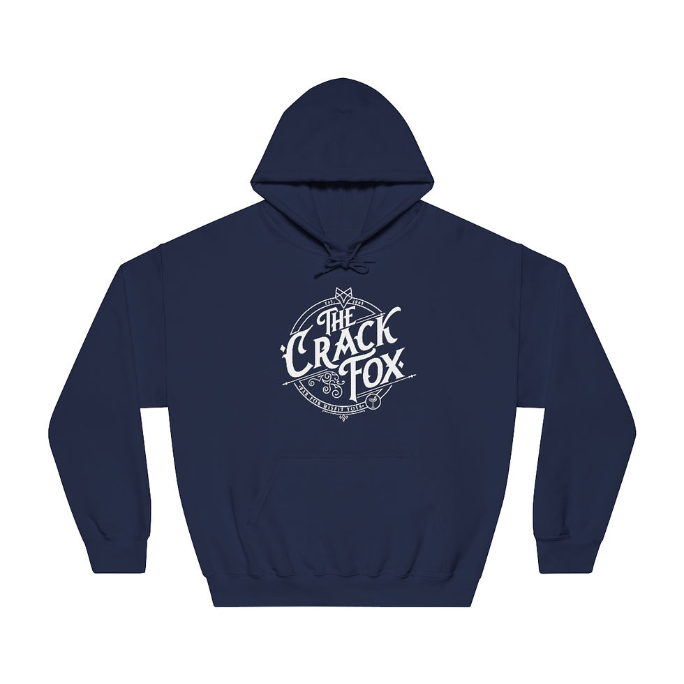 Thumbnail: The Crack Fox Unisex DryBlend® Hooded Sweatshirt