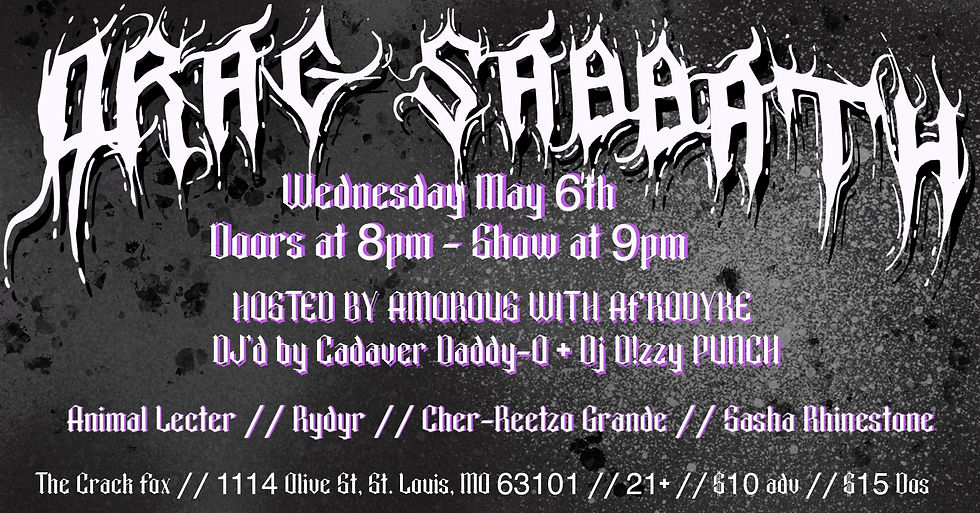 Drag Sabbath Metal Cabaret