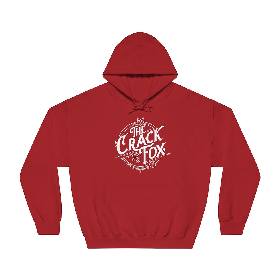 Thumbnail: The Crack Fox Unisex DryBlend® Hooded Sweatshirt