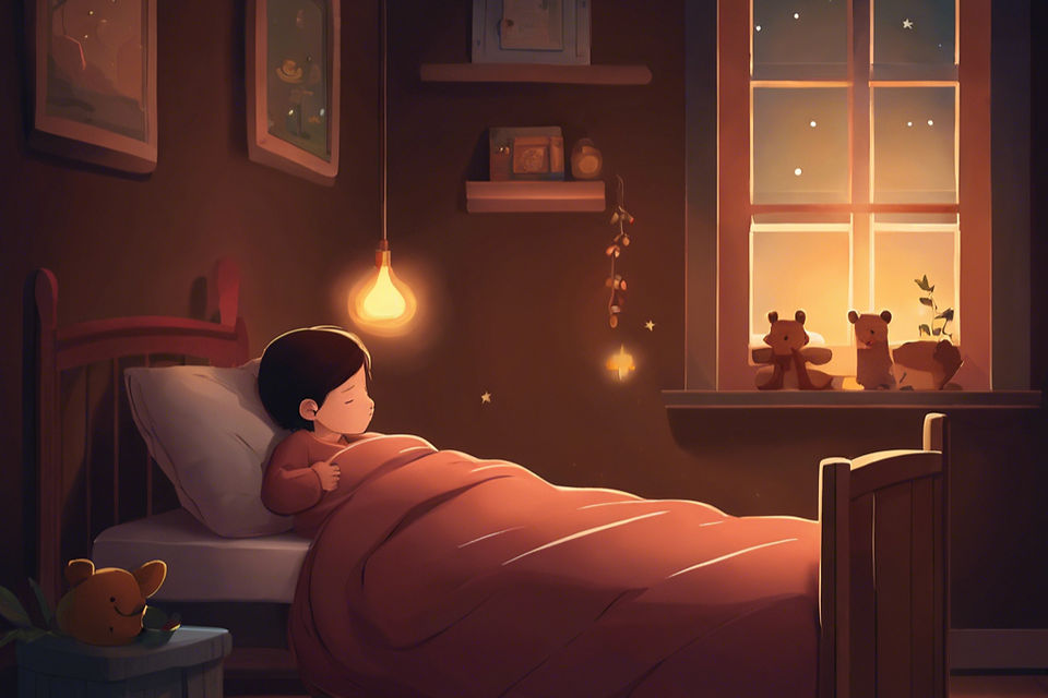 A sleeping child
