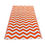 Thumbnail: Chevron Flow - Orange & White - Various Size
