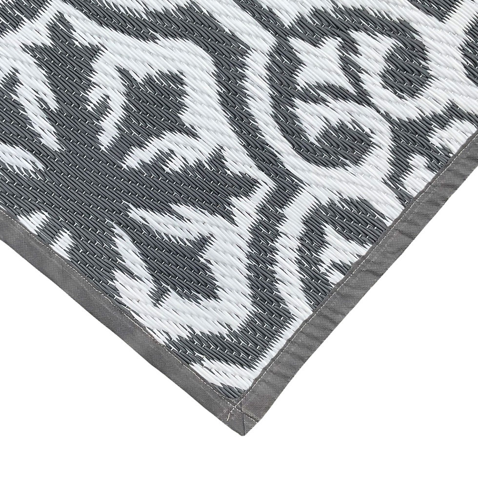 Thumbnail: Lucky Charms - Dark Grey And White Clover - Various Size