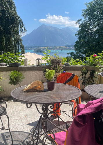 Tisch mit Aussicht