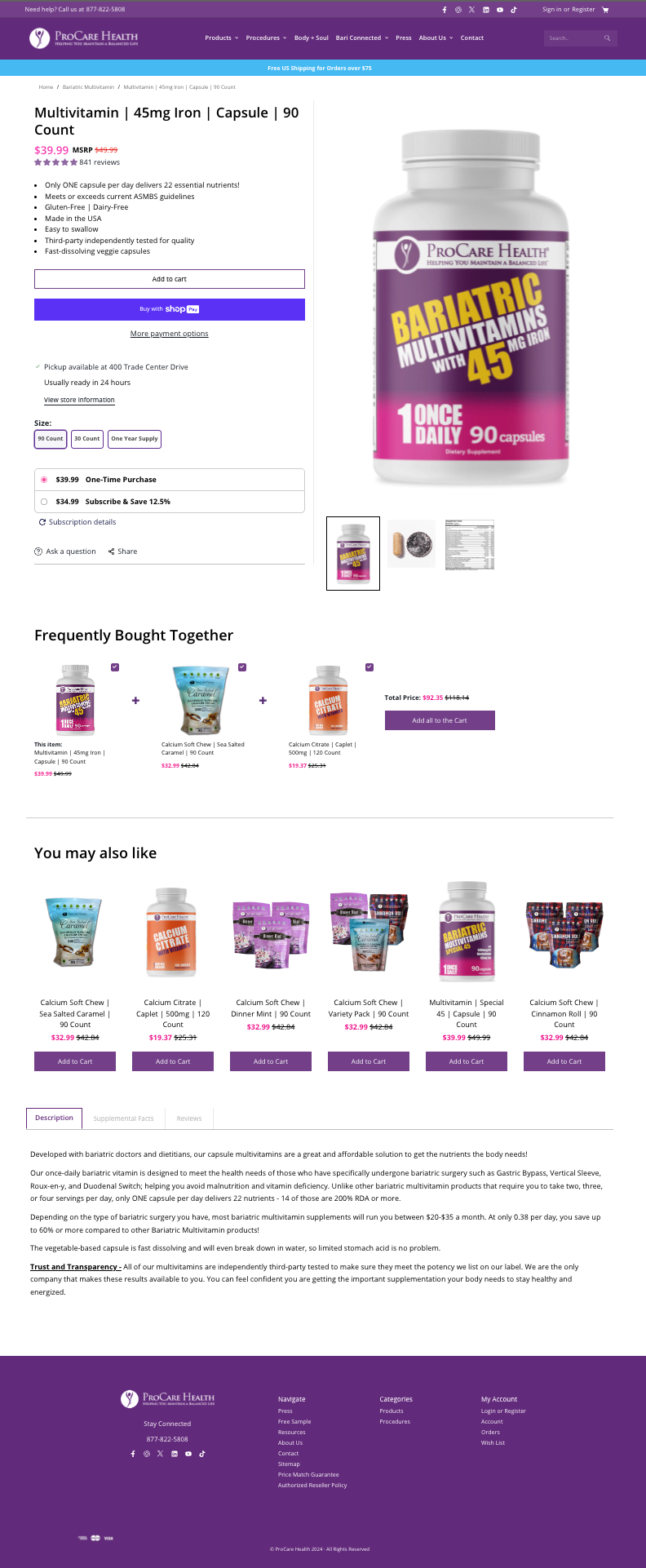 ProCare Bariatrics Storefront