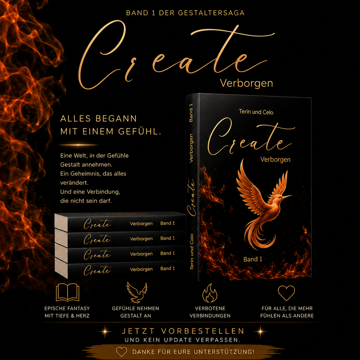 Create, Verborgen