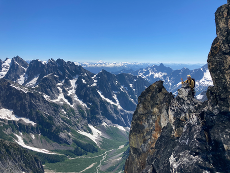 "Spirited Away" First Ascent of the South Ridge of Spectre Peak 2000' 5.8