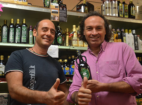 Romolo Gentili and Marco Zanna at Laurenzo's Italian Market
