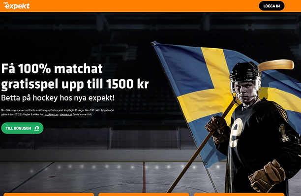 Hockey VM Kampanj - Oddsboost på att Sverige vinner Hockey-VM