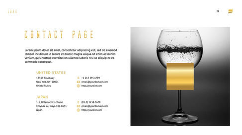 Slide - Contact Page